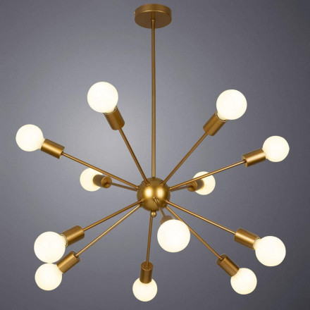 Люстра подвесная Arte Lamp Alastor A6702PL-12PB