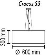 Подвесной светильник TopDecor Crocus Glade S3 01 329g