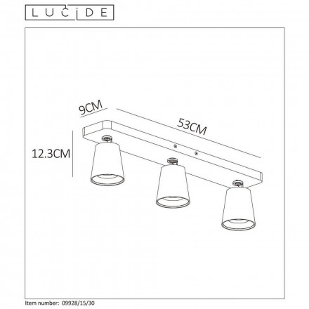 Спот Lucide Turnon 09928/15/30