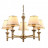 Люстра подвесная Arte Lamp Liguria A9185LM-5SG