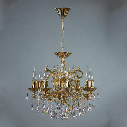 Люстра подвесная Ambiente Leon 2128/8 WP Tear Drop