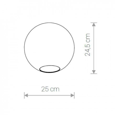 Плафон Nowodvorski Cameleon Sphere L 8528