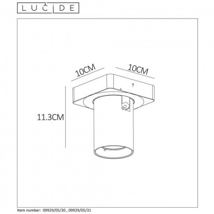 Спот Lucide Nigel 09929/05/31