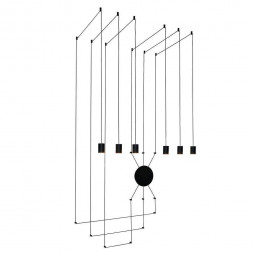 Подвесной светильник Lumien Hall Керро 8003/6P-BK