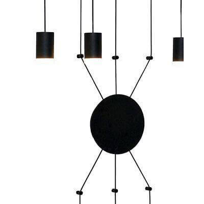 Подвесной светильник Lumien Hall Керро 8003/6P-BK