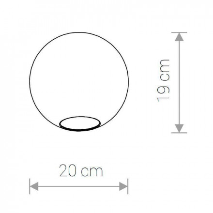 Плафон Nowodvorski Cameleon Sphere M 8530