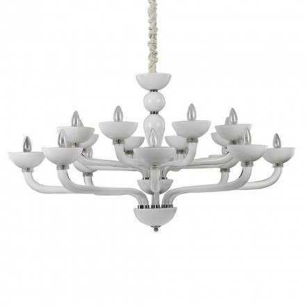 Подвесная люстра Ideal Lux Casanova SP16 Bianco 094120