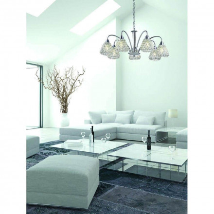 Люстра подвесная Arte Lamp Adamello A9466LM-7CC