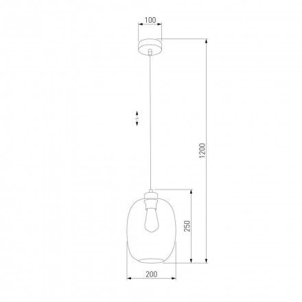 Подвесной светильник TK Lighting 3183 Elio