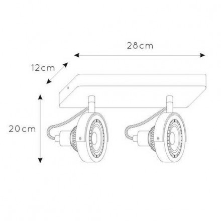 Спот Lucide Tala Led 31931/24/31