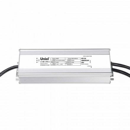 Блок питания Uniel 24V 400W IP67 33,3A UET-L50 400W/DC24V IP67 UL-00008438