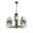 Люстра подвесная Arte Lamp Logico A1035LM-8AB