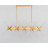 Подвесная люстра Lumina Deco Alford LDP 6036-20 GD