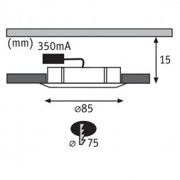 Мебельный светильник Paulmann Micro Line Led Circuit 93571