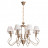 Люстра подвесная Arte Lamp Agio A6086LM-8PB