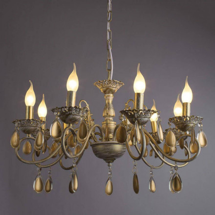 Люстра подвесная Arte Lamp Ciondolo A5676LM-8WG