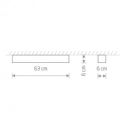 Потолочный светильник Nowodvorski Soft Ceiling Led 60x6 7540