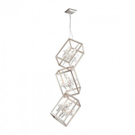 Подвесная люстра Lucia Tucci Inessa 3850.12 Silver