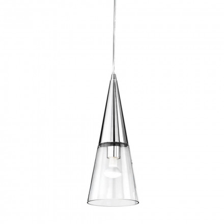 Подвесной светильник Ideal Lux Cono SP1 Cromo 017440