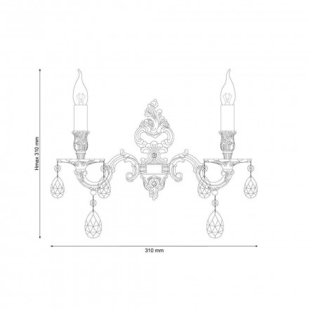 Бра Lucia Tucci Barletta W1730.2 Cream White