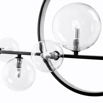 Люстра подвесная Arte Lamp Saturn A7791SP-59BK