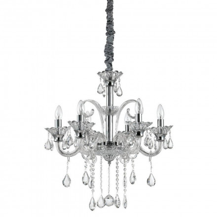 Подвесная люстра Ideal Lux Colossal SP6 Trasparente 114194