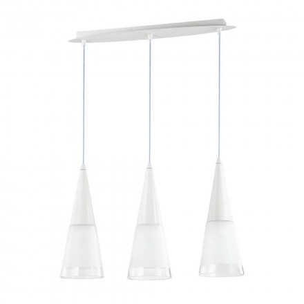Подвесной светильник Ideal Lux Cono SP3 Bianco 112381