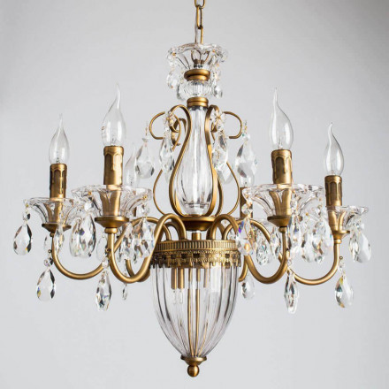 Люстра подвесная Arte Lamp Schelenberg A4410LM-6-2SR