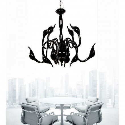 Подвесная люстра Lumina Deco Magica LDP 6028-12 BK