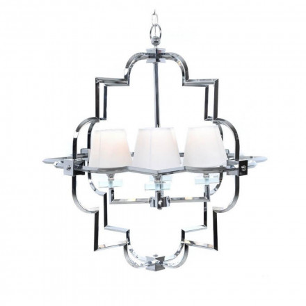 Подвесная люстра Lumina Deco Baltimore LDP 8020-4 CHR+WT