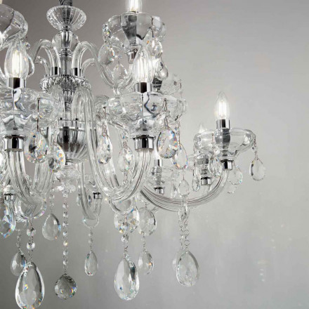 Подвесная люстра Ideal Lux Continental SP12 207483
