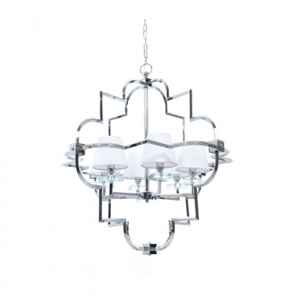 Подвесная люстра Lumina Deco Baltimore LDP 8020-6 CHR+WT