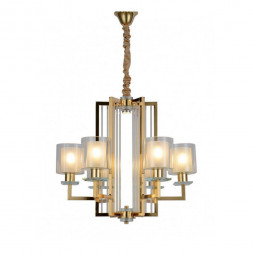 Подвесная люстра Lumina Deco Manhattan LDP 8012-6 F.GD