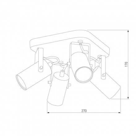 Спот TK Lighting 977 Redo White