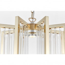 Подвесная люстра Lumina Deco Manhattan LDP 8012-8 F.GD