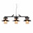 Подвесной светильник Lumina Deco Capri LDP 11328-3 PR BK