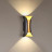 Уличный настенный светильник Odeon Light Krista 3886/6BG
