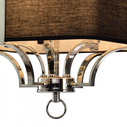 Подвесная люстра Lumien Hall Адельфия LH1047/5P-NK-BK