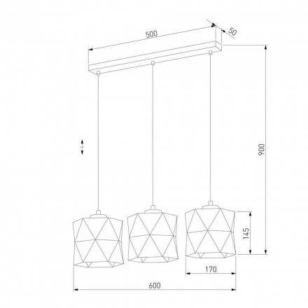 Подвесной светильник TK Lighting 3251 Siro White