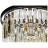 Подвесная люстра iLamp Triumph 6101-500 BK