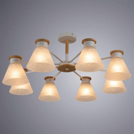 Люстра потолочная Arte Lamp Tyler A1031PL-8WH