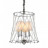 Подвесная люстра Lumina Deco Berton LDP 8013-4 CHR