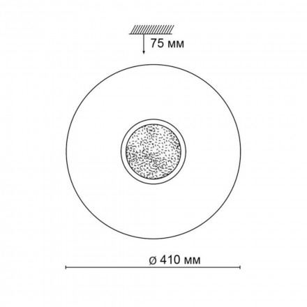 Настенно-потолочный светильник Sonex Lazana 2074/DL
