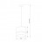 Подвесной светильник TK Lighting 6544 Paglia Black