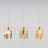 Подвесной светильник Eurosvet 50101/3 перламутровое золото