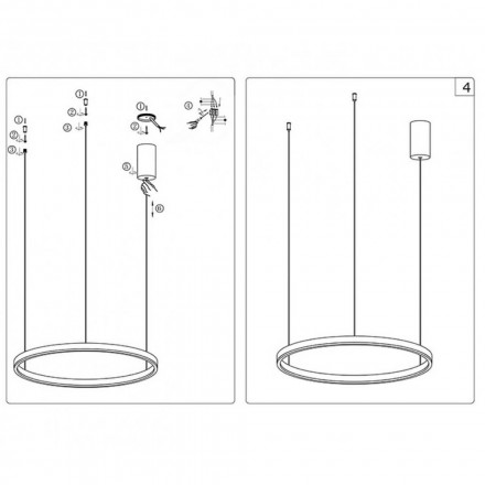 Подвесной светильник Kink Light Тор 08212,19(3000K)