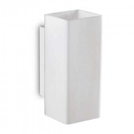 Настенный светильник Ideal Lux Paul AP2 Square Bianco 231129