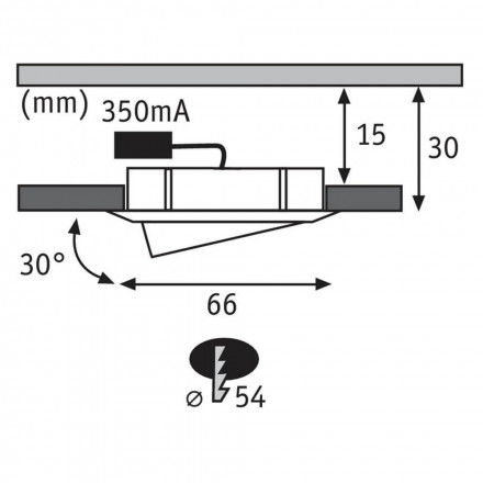 Мебельный светильник Paulmann Micro Line Schwenkbar 92088