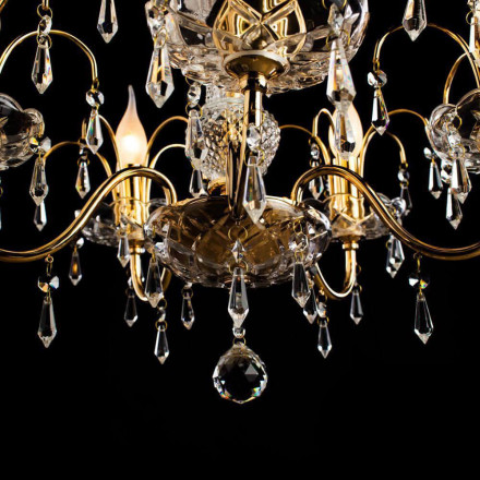 Люстра подвесная Arte Lamp Sparkles A3054LM-5GO