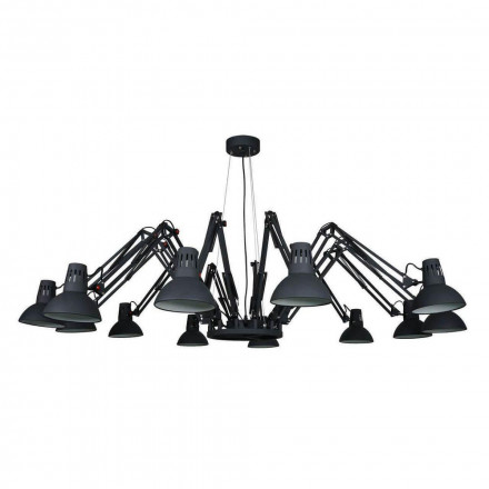 Люстра подвесная Arte Lamp Ragno A2043SP-12BK